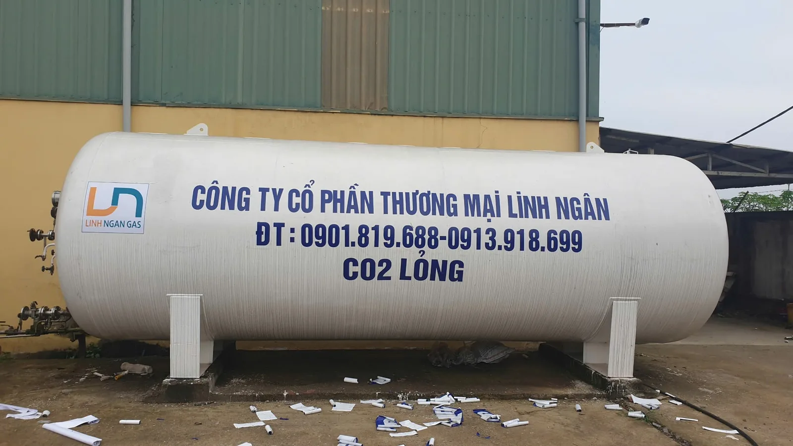 Linh Ngân Gas – Đối tác tin cậy cung cấp khí CO2 lỏng chất lượng cao cho mọi ngành công nghiệp